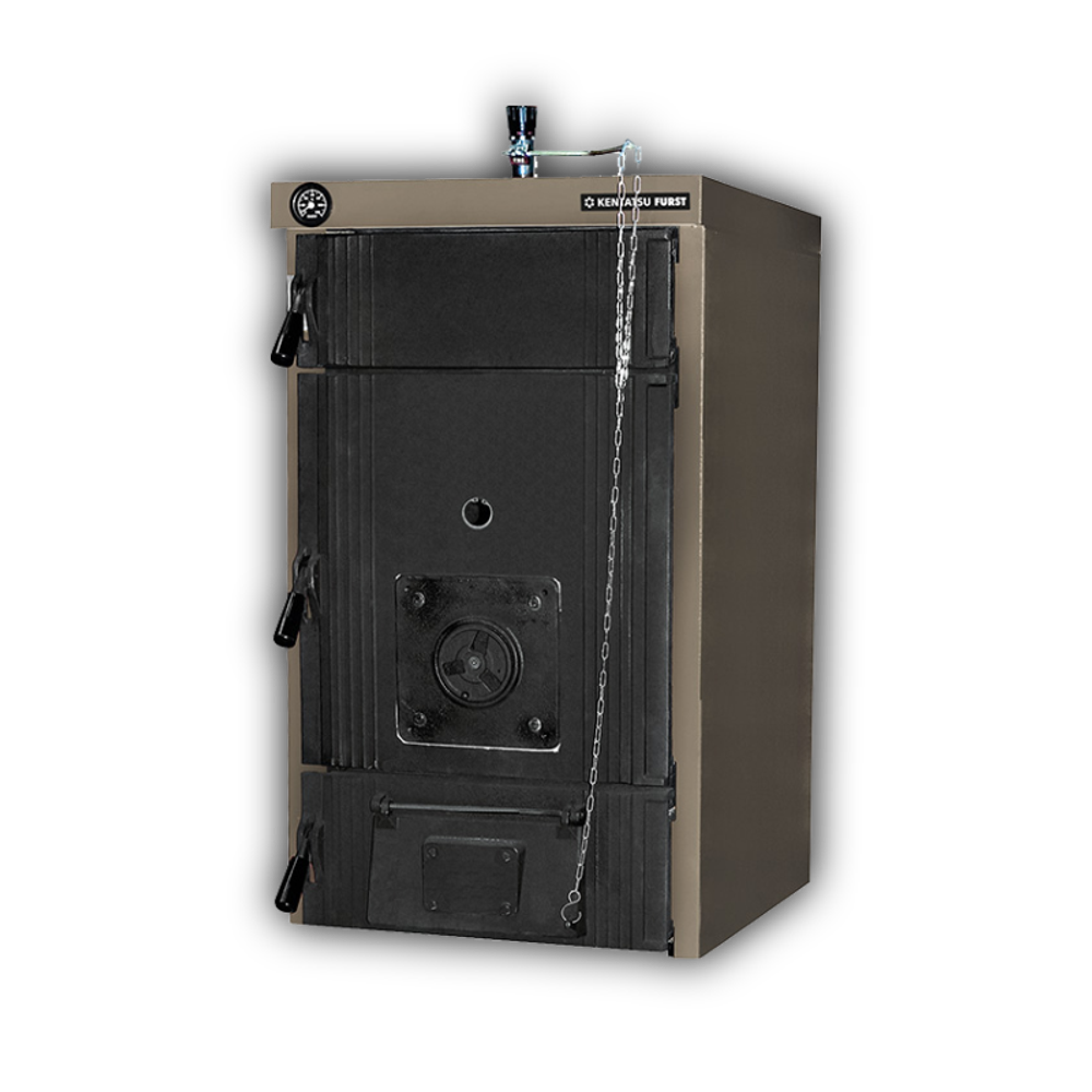 Котел твердотопливный KENTATSU Max-09 одноконтурный напольный 83 кВт