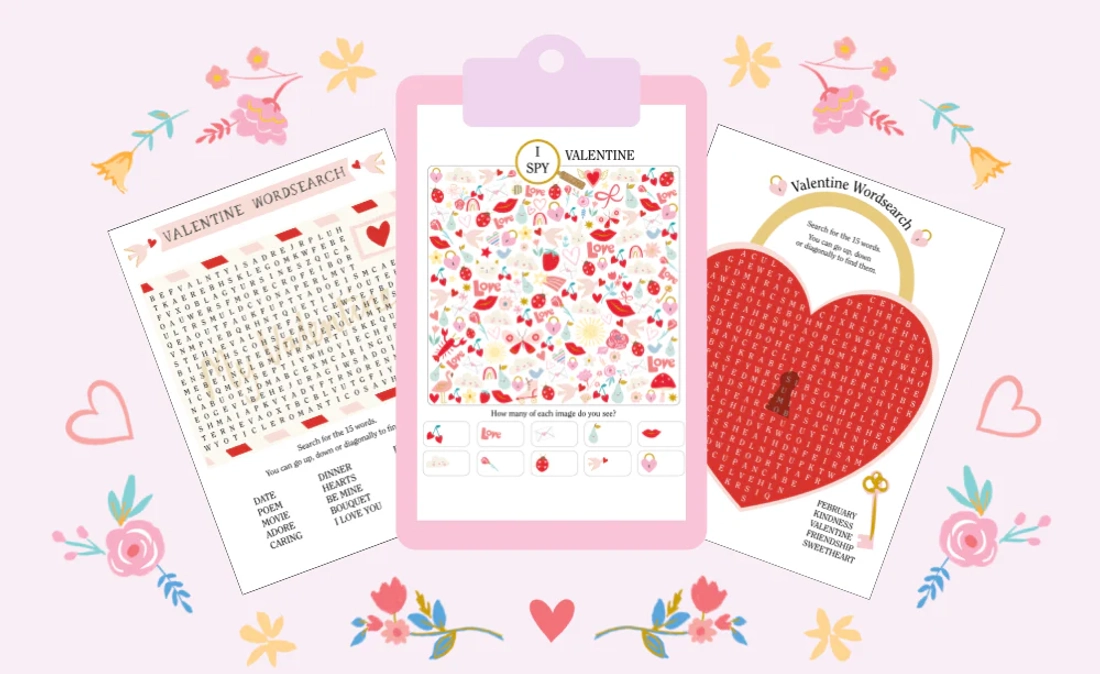 Бесплатные шаблоны для игр на 14 февраля!