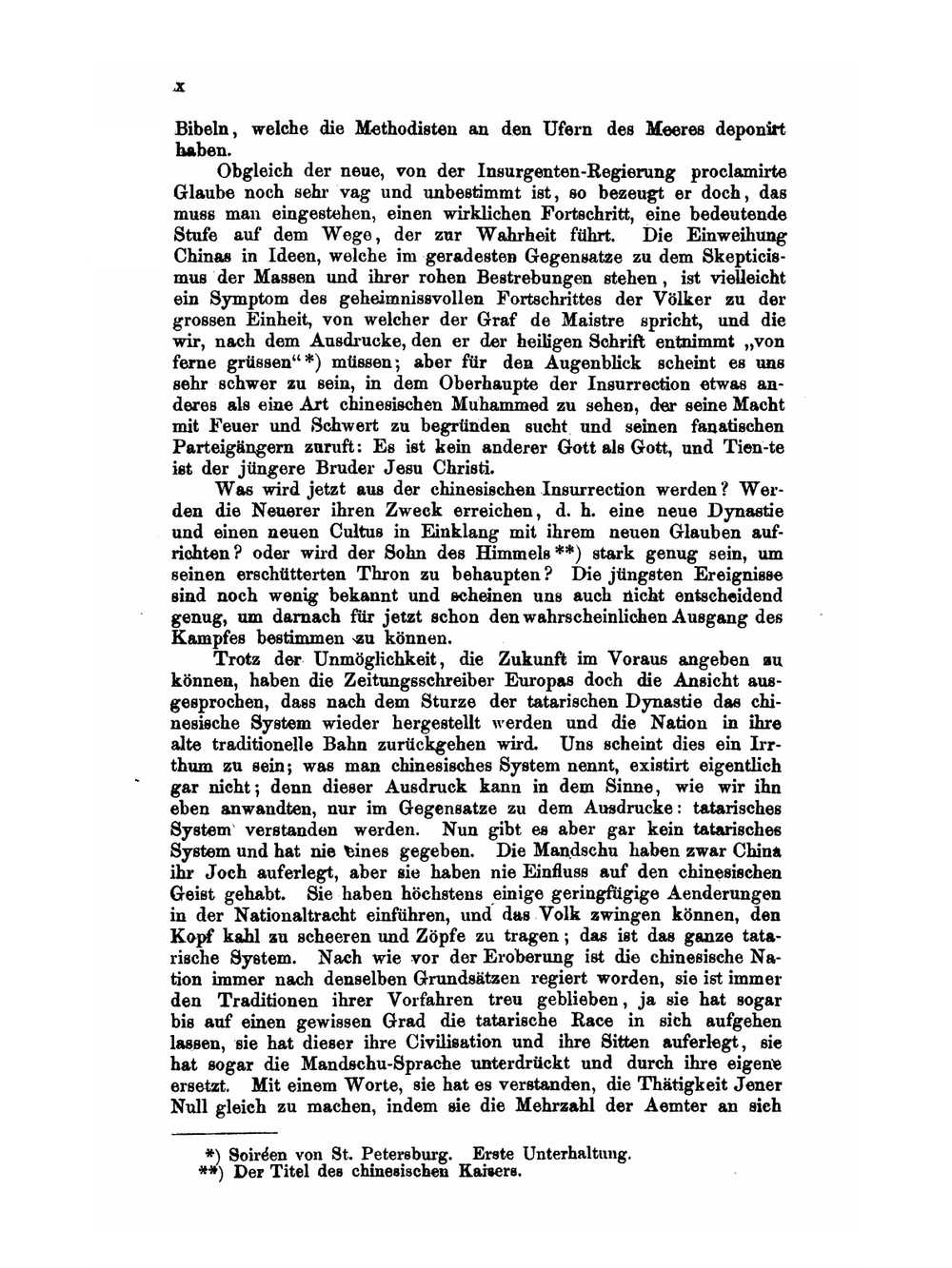 Das Chinesische Reich. Deutsche Ausgabe | H.E. Régis