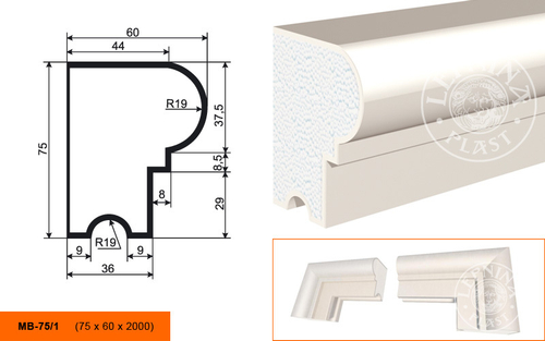 Молдинг MB-75/1