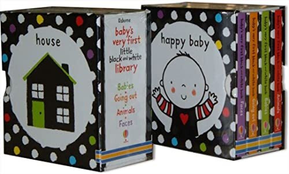 Baby&#39;s Very First Black &amp; White Little Library (4-book box set)