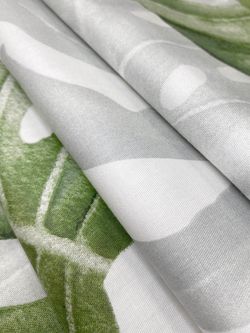 Постельное белье сатин Milky Garden "Лузия/Лузия (компаньон)" 1,5-сп Наволочка 50x70 см 1 шт Простынь на резинке 90x200 см Пододеяльник 145x215 см