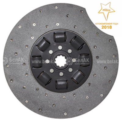 Диск (ан.238-1601130) сцепления ведомый ЯМЗ-236, 238 БелАК