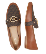 Кожаные мокасины. Michael Kors - коричневый(40F2ROFP1L)