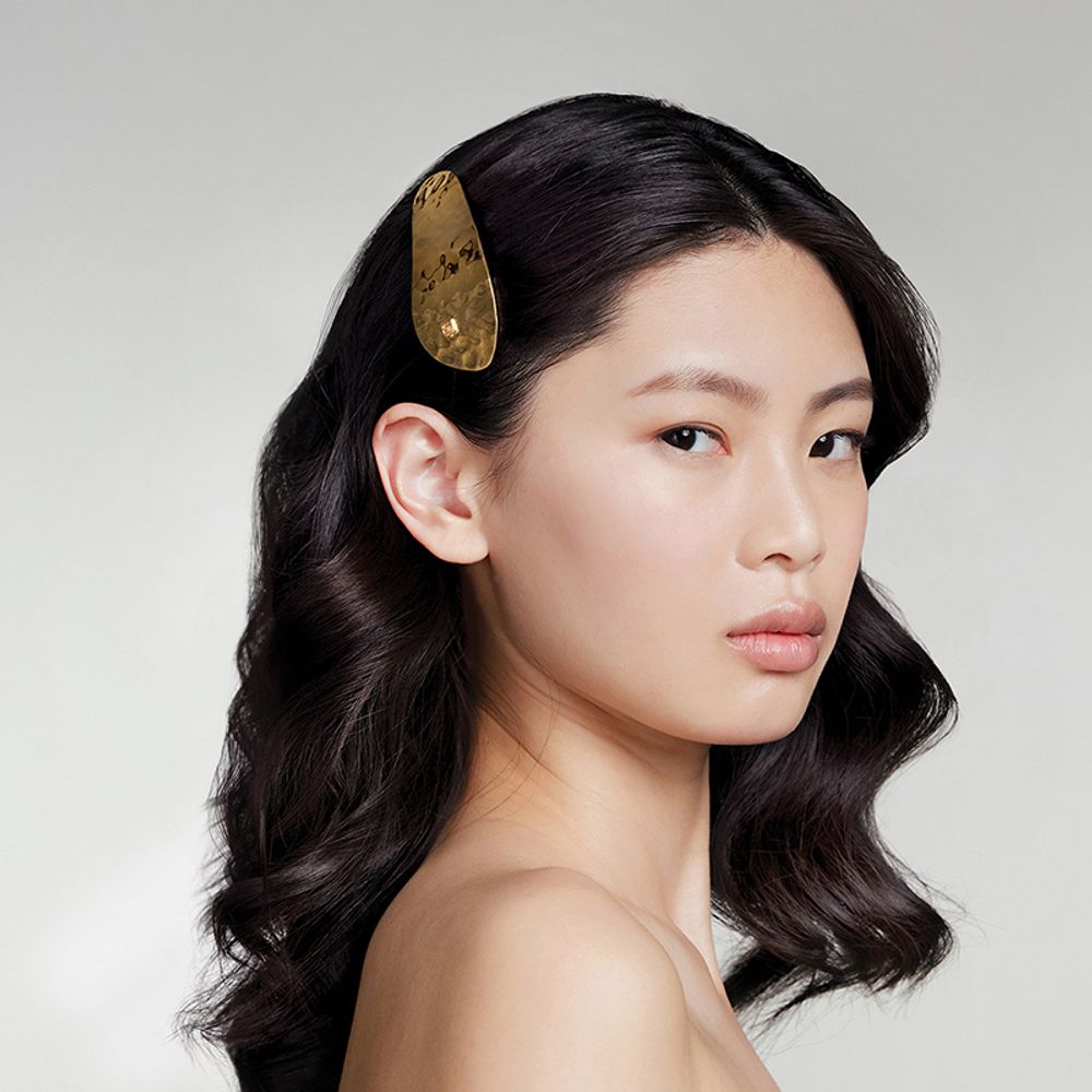 Balmain Hair Couture Заколка Лист Limited Edition Printemps Leaf Barrette Pour Cheveux