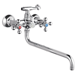 2761 Смеситель для ванны (2х ручный) РОТАТО (10/1шт)