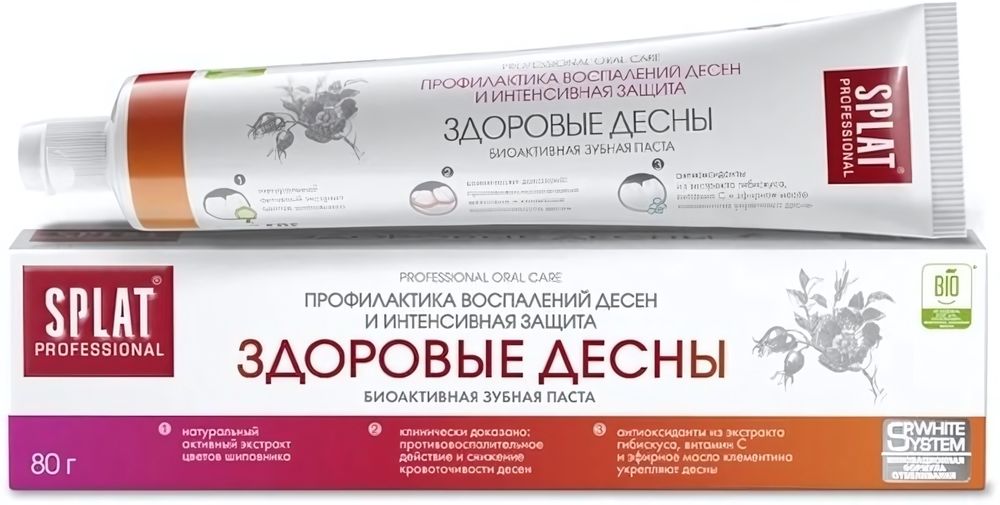 Зубная паста SPLAT Professional Здоровые десны 80 гр.
