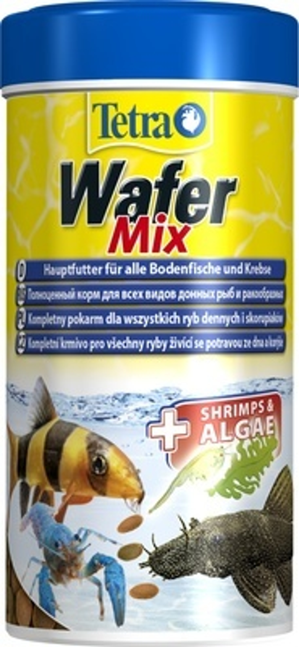 Tetra Wafer Mix Корм для донных рыб и ракообразных, пластинки, 0,015
