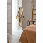 Халат из многослойного муслина бежевого цвета из коллекции essential, размер l