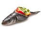 Сибас фаршированный лососем и овощами, шт