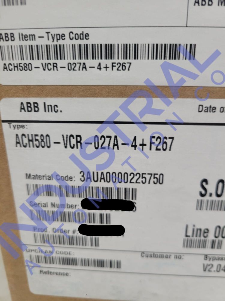 ACH580-VCR-027A-4+F267