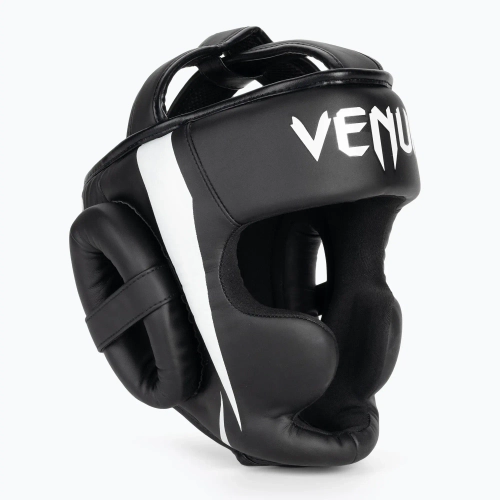 Боксёрский шлем Venum Elite black/white