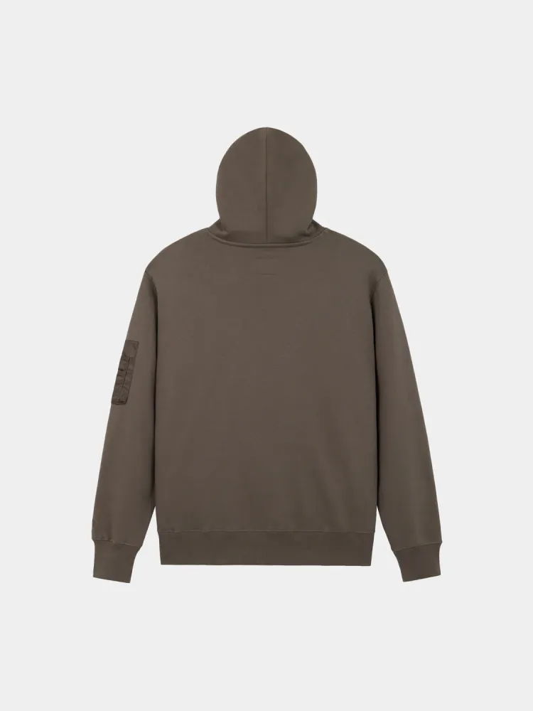 Толстовка Alpha Industries Utility Pocket Hoodie Espresso (Коричневый)