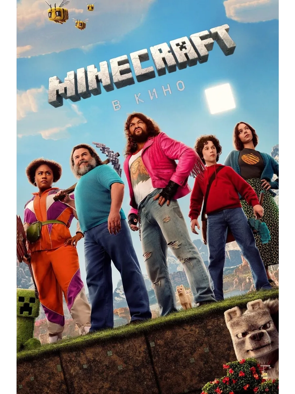 Minecraft в кино (2025) (DVD-R)