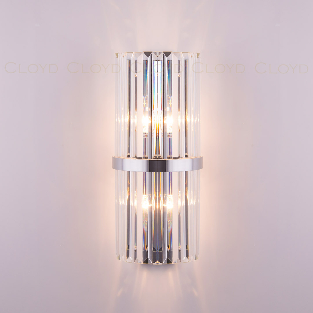 Бра Cloyd MILLOM-A W2 / выс. 45 см - хром (арт.20193)