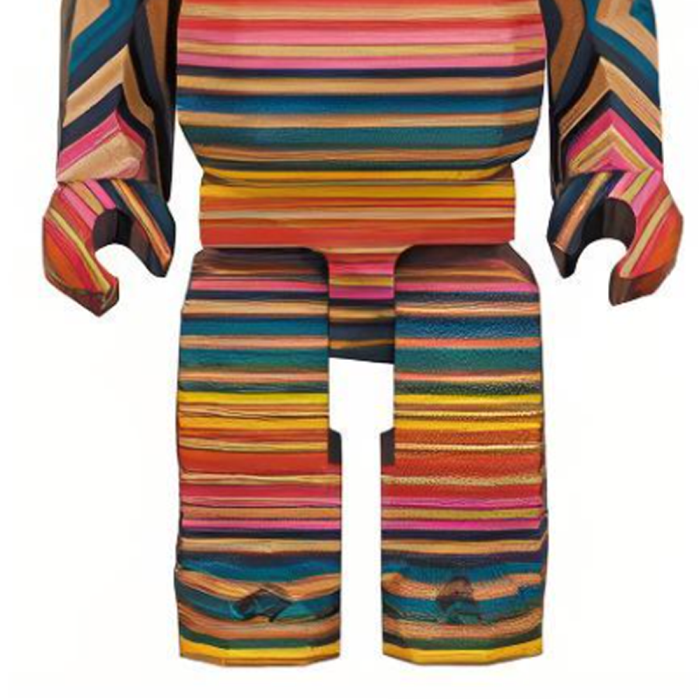 Дизайнерские игрушки BE@RBRICK x Fragment Design 400% Polygon 28cm, 3042504-612780445