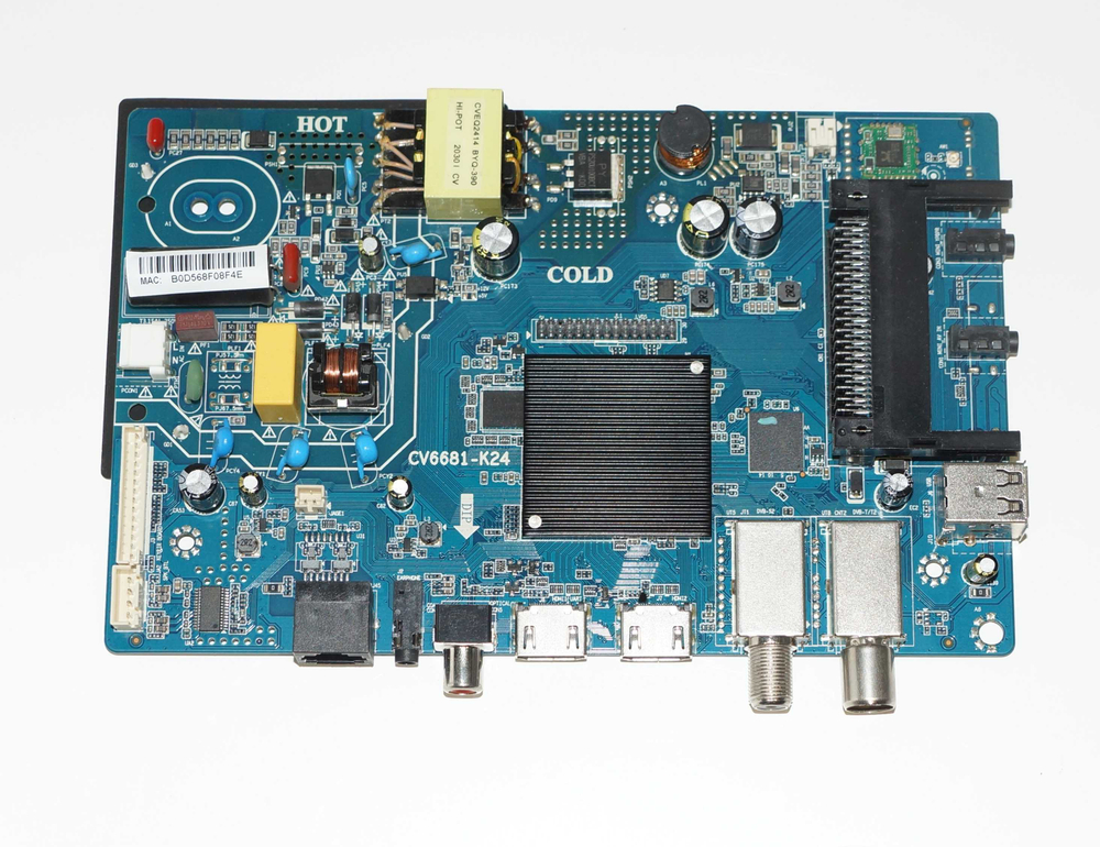 CV6681-K24 7.T6681K241300 main board для HI VHIX-24H152MSY