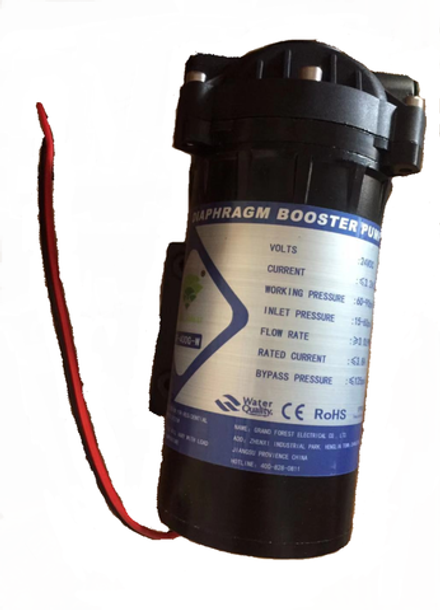Насос NatureWater 400G-S (Бустерный насос для осмоса, без блока питания, 24V)