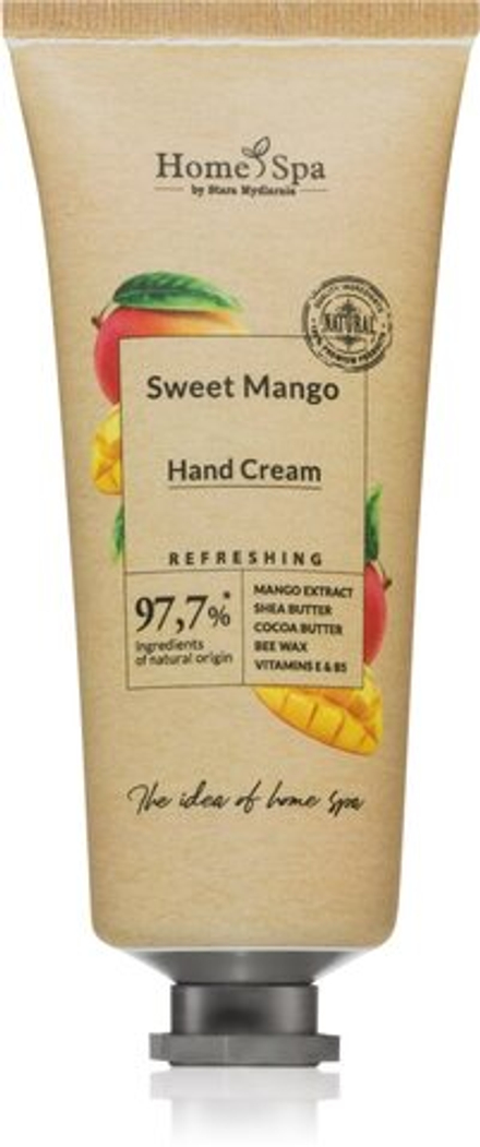 Stara Mydlarnia Home Spa Sweet Mango - Увлажняющий крем для рук с манго /   75  ml  / GTIN 5901638423870