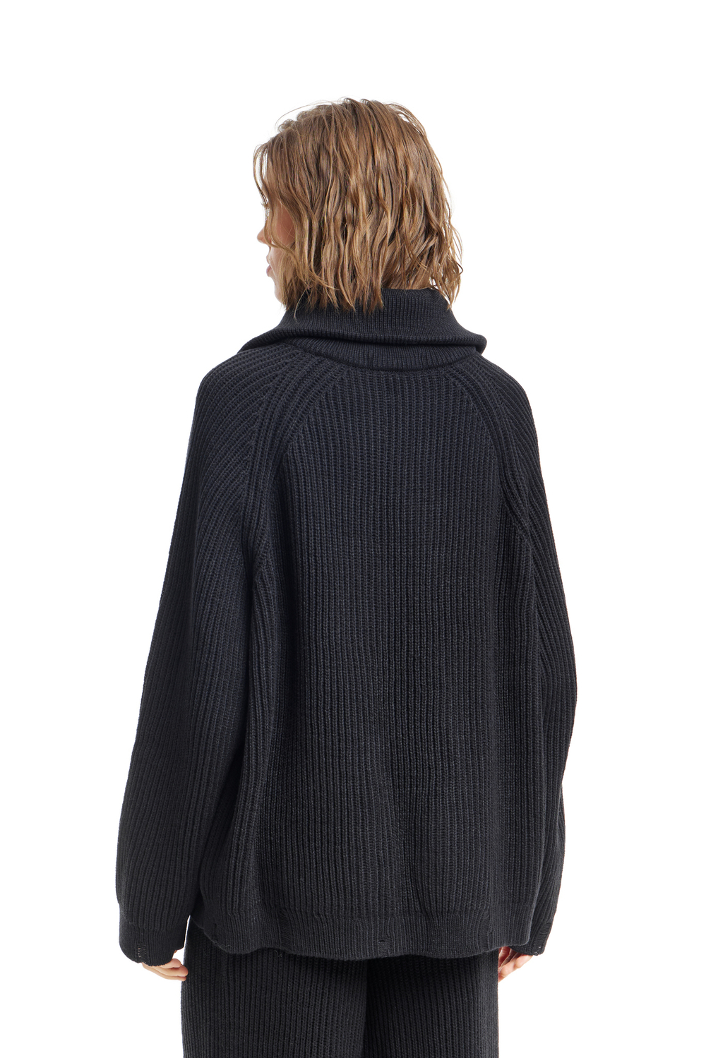 Свитер на молнии WARM BLACK