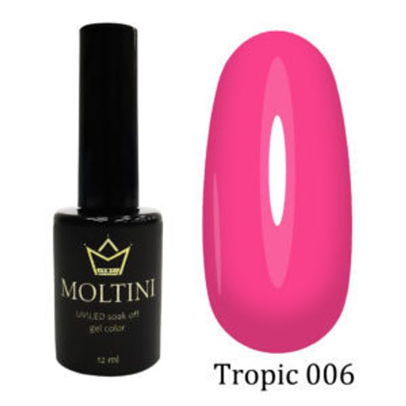 Гель-лак Moltini Tropic 006, 12 ml.