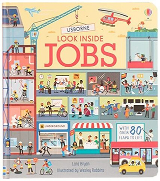 Look Inside Jobs  (board book)