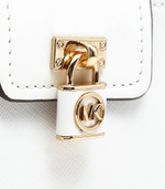 кожаная сумка-мессенджер Michael Kors - белый(32S3GR0C1L)