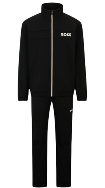 Мужской теннисный костюм BOSS x Matteo Berrettini Water Repellent Tracksuit - black