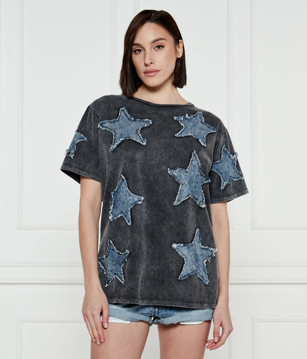 Футболка One Teaspoon - графитовый(26858)