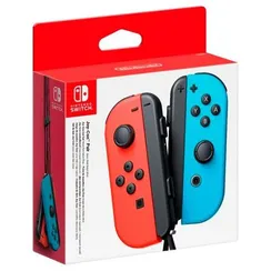 Набор из двух контроллеров Nintendo Joy-Con Сontrollers (неоновый красный / неоновый синий) (Red/Blue)