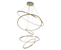 07675A,36(4000K) Люстра Амия латунь Led 175W