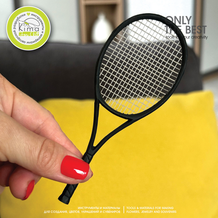 Теннисная ракетка | двусторонний молд