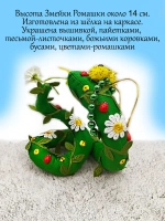 Елочное украшение Змея символ года 2025