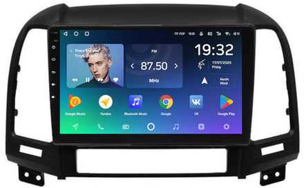 Магнитола для Hyundai Santa Fe 2006-2012 - Teyes SPRO+ Android 10, ТОП процессор, 4-32, SIM-слот