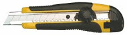 Нож пистолетный 18мм  /рез-пласт.корп, метал.ведом, винт д/фиксации (888)  3064980