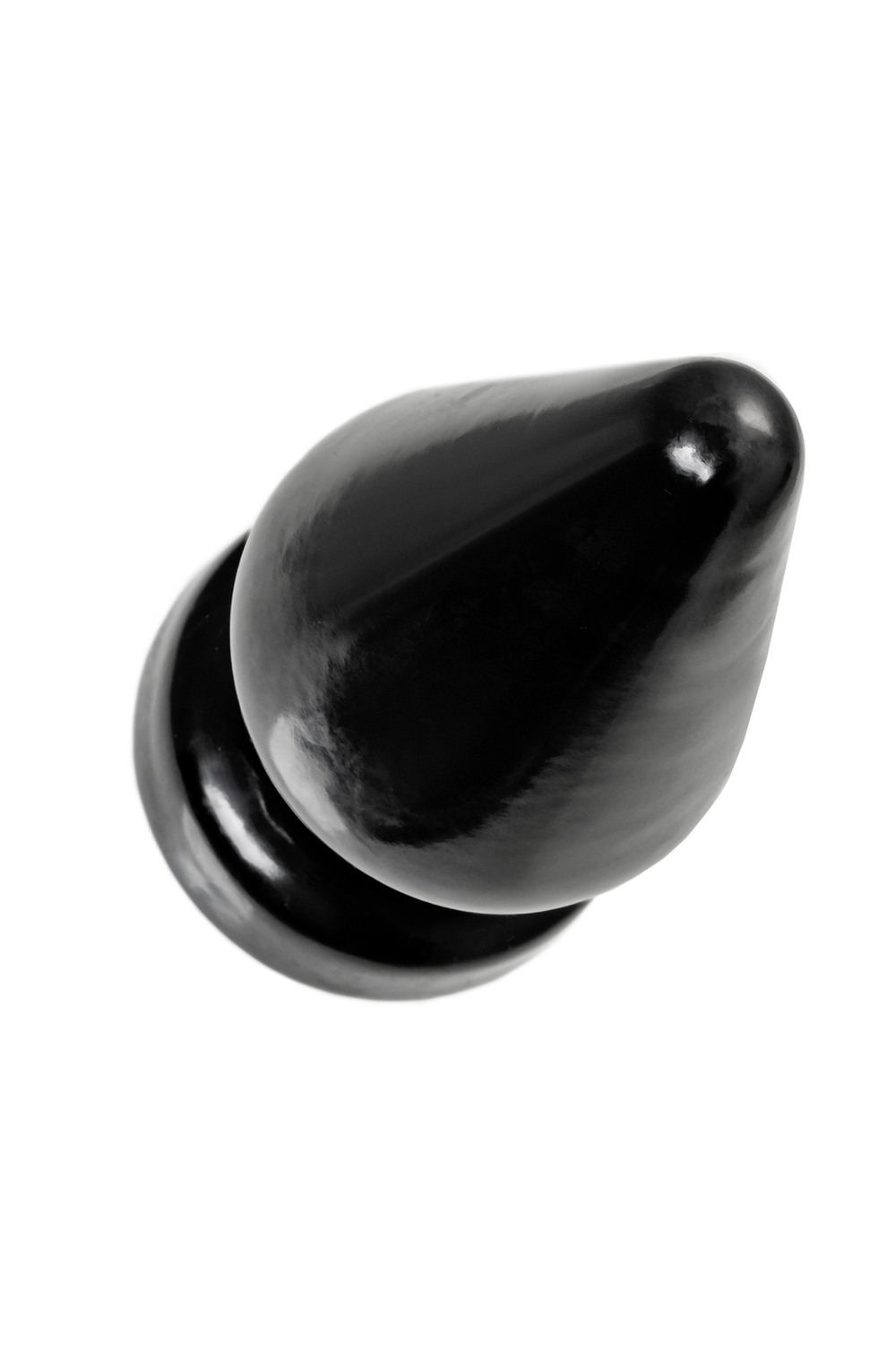 Большая анальная втулка POPO Draco α, черная, 18 см, Ø 9,5 см