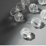 Бусина-разделитель из натурального горного хрусталя, 12мм