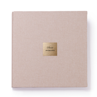 30x30 фотожурнал с текстильной обложкой