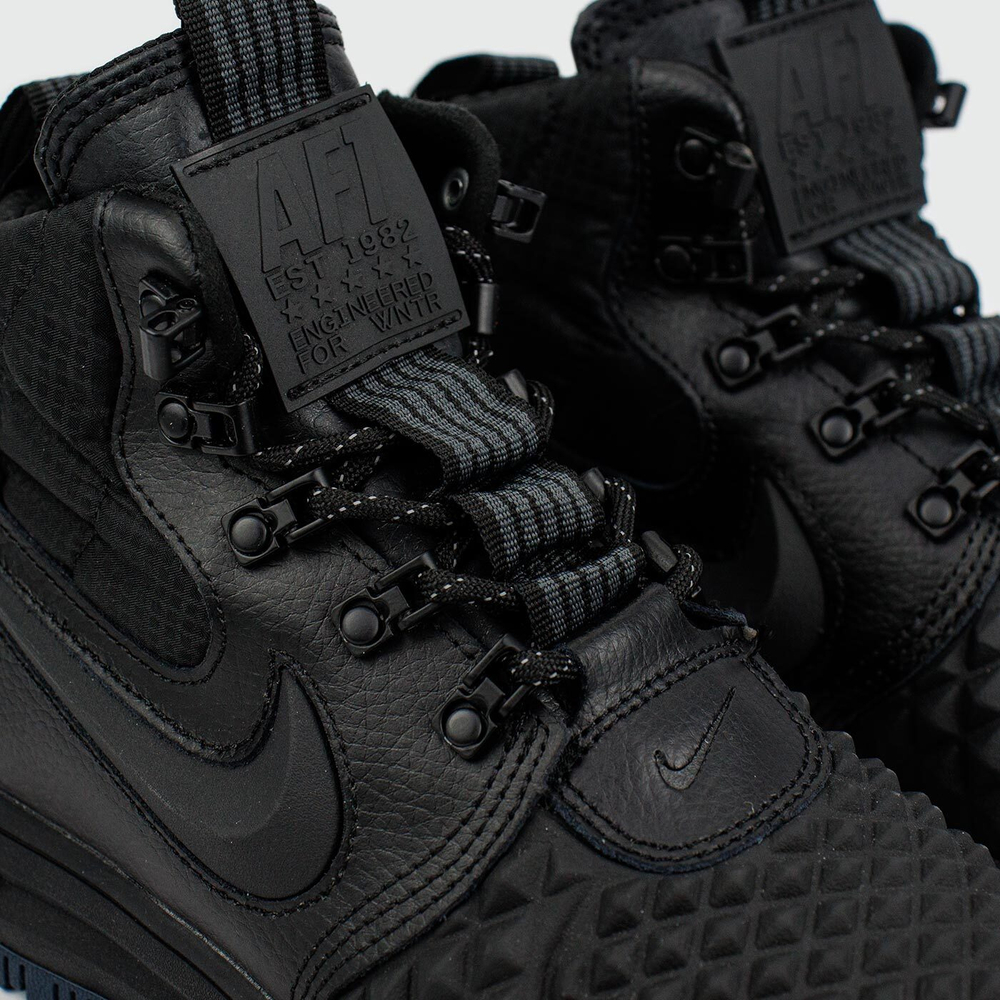 Кроссовки Nike Lunar Force 1 Duckboot 17 Triple Black Wmns