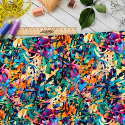 Ткань Ниагара Софт карнавал абстракции