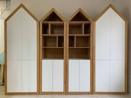 Шкафы в виде домиков