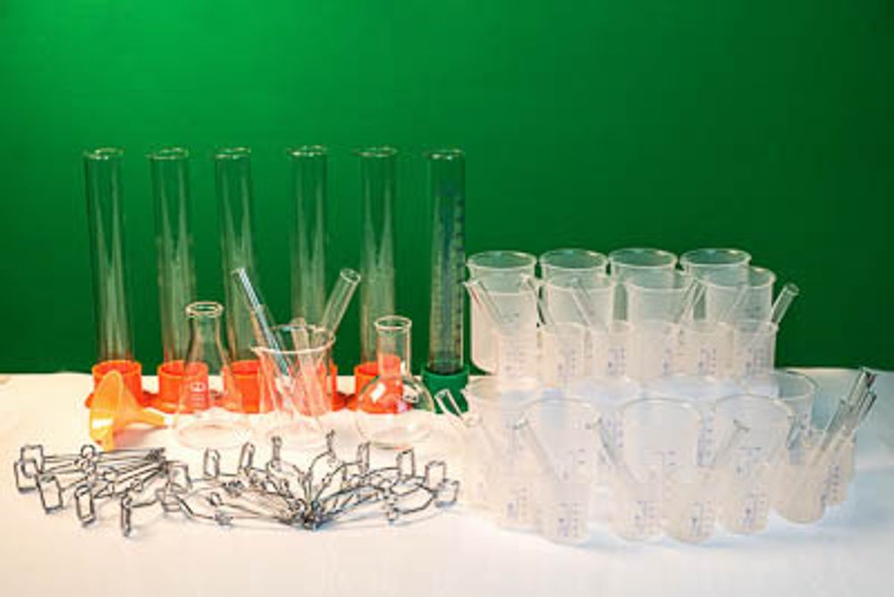 Набор хим посуды и принадлежностей для кабинета физики КДЛФ