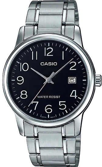 Casio Collection MTP-V002D-1B Мужские японские наручные часы