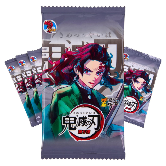 Коллекционные карточки Demon Slayer (категория A) Серия 5.2 Фарика Dinosaur