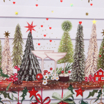 Пакет подарочный «Новогодняя суета» 31*42*12 см, микс