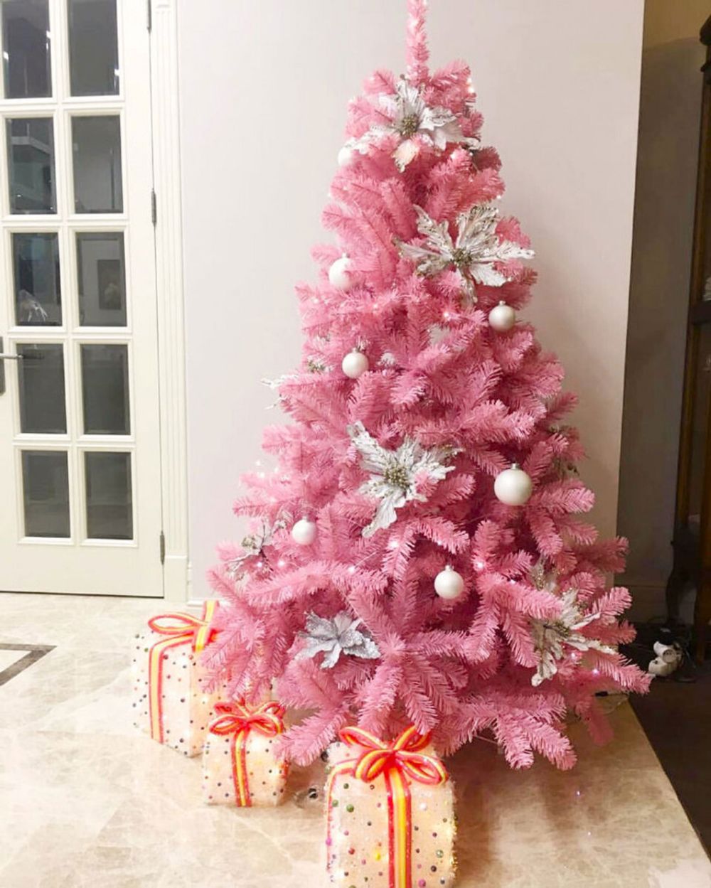 Искусственная розовая елка "Фламинго" (пвх) от 1,2 м до 3 м