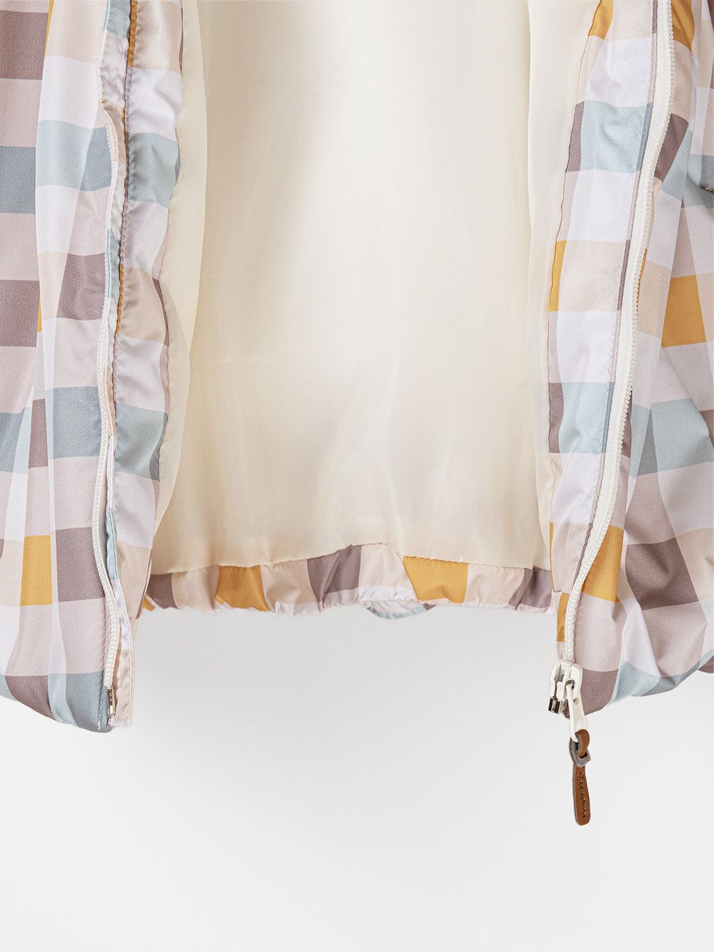 Куртка демисезонная "Клеточка" 0+