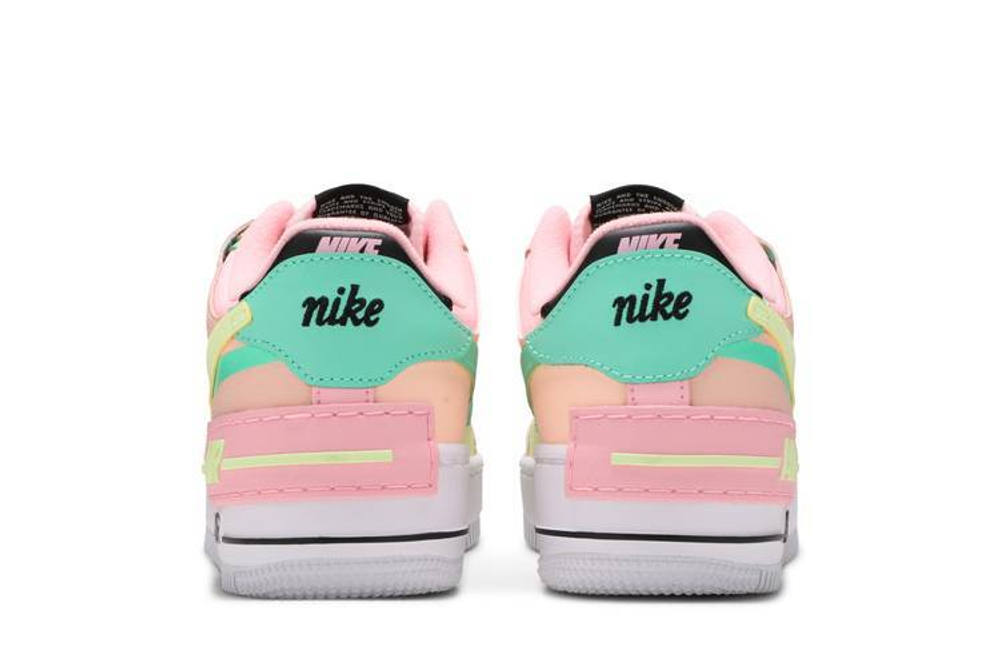 Кроссовки Nike Air Force 1 Low Shadow "Arctic Punch" (Женская размерная сетка)