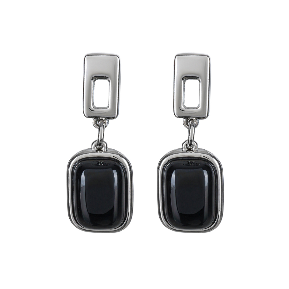 Серьги Possebon Agata Preto A0360.4 S