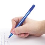 Ручка шариковая масляная BRAUBERG "Extra Glide Soft Blue", СИНЯЯ, узел 0,7 мм, линия письма 0,35 мм, 142926